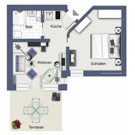 Lägenhet Residenz Waldkrone 111